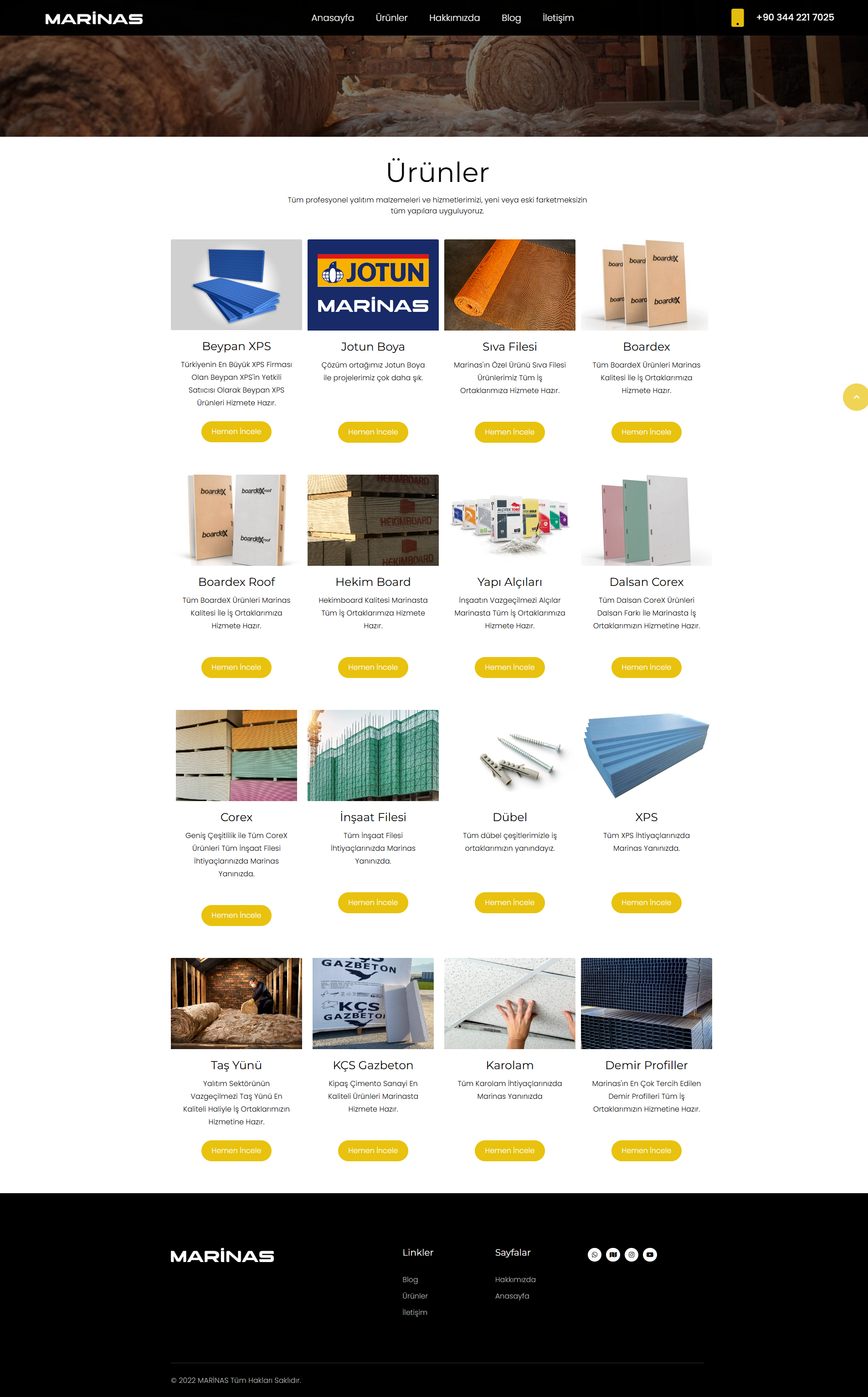 Marinas Website Tasarımı - Görsel 3